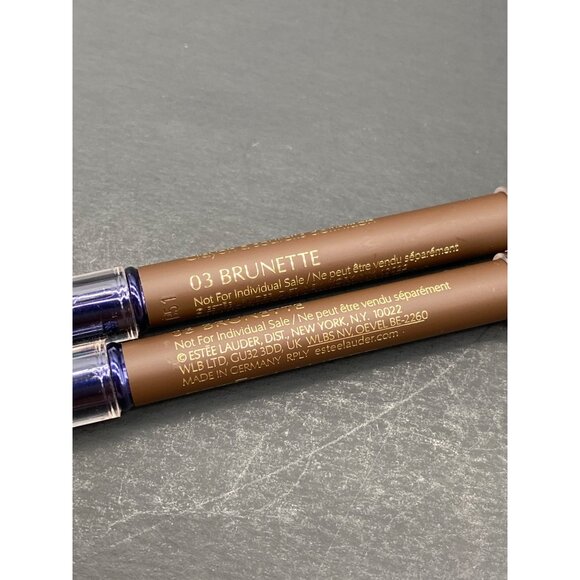 2 Estée Lauder Brow Now Brow Defining Pencil 03 Brunette - Picture 4 of 4